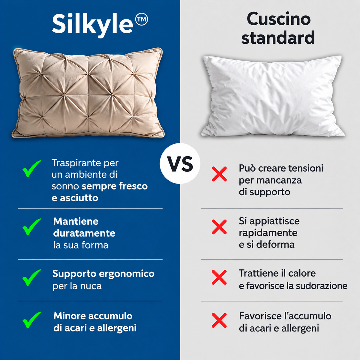 Cuscino Silkyle™