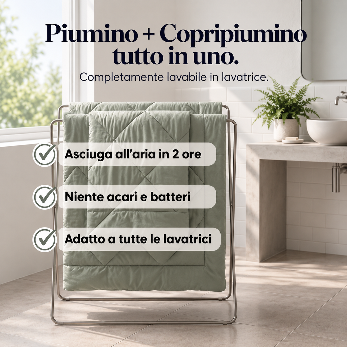 Silkyle™ Piumino 2 in 1