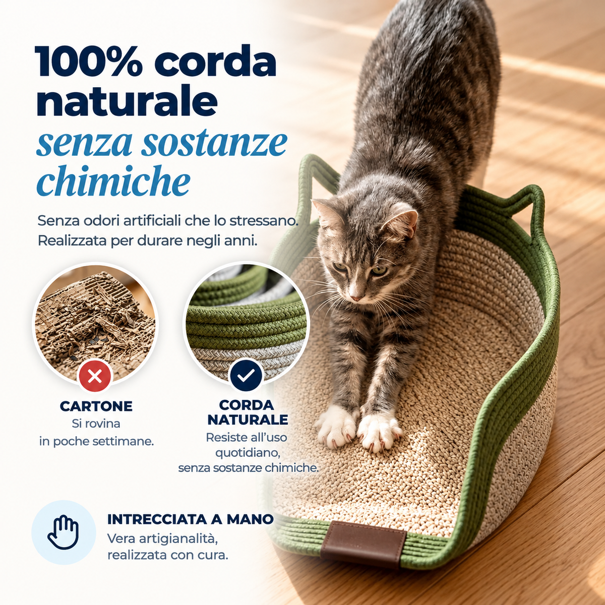 Silkyle – Il rifugio naturale intrecciato a mano per il tuo gatto