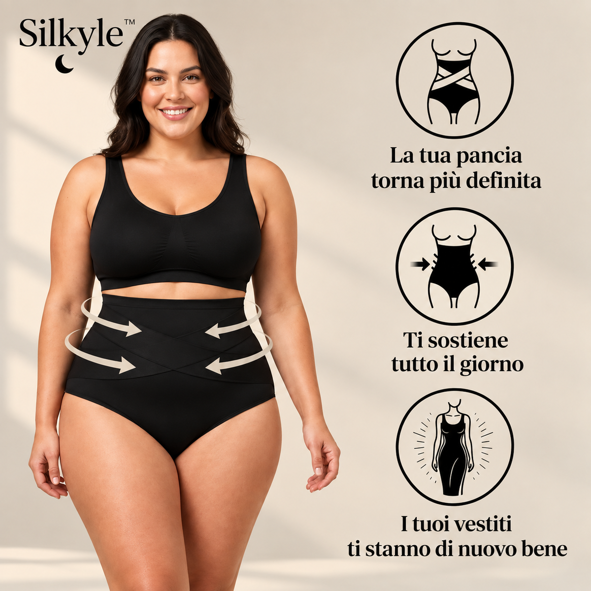 Slip Post-Partum Silkyle™ — Compressione 360°