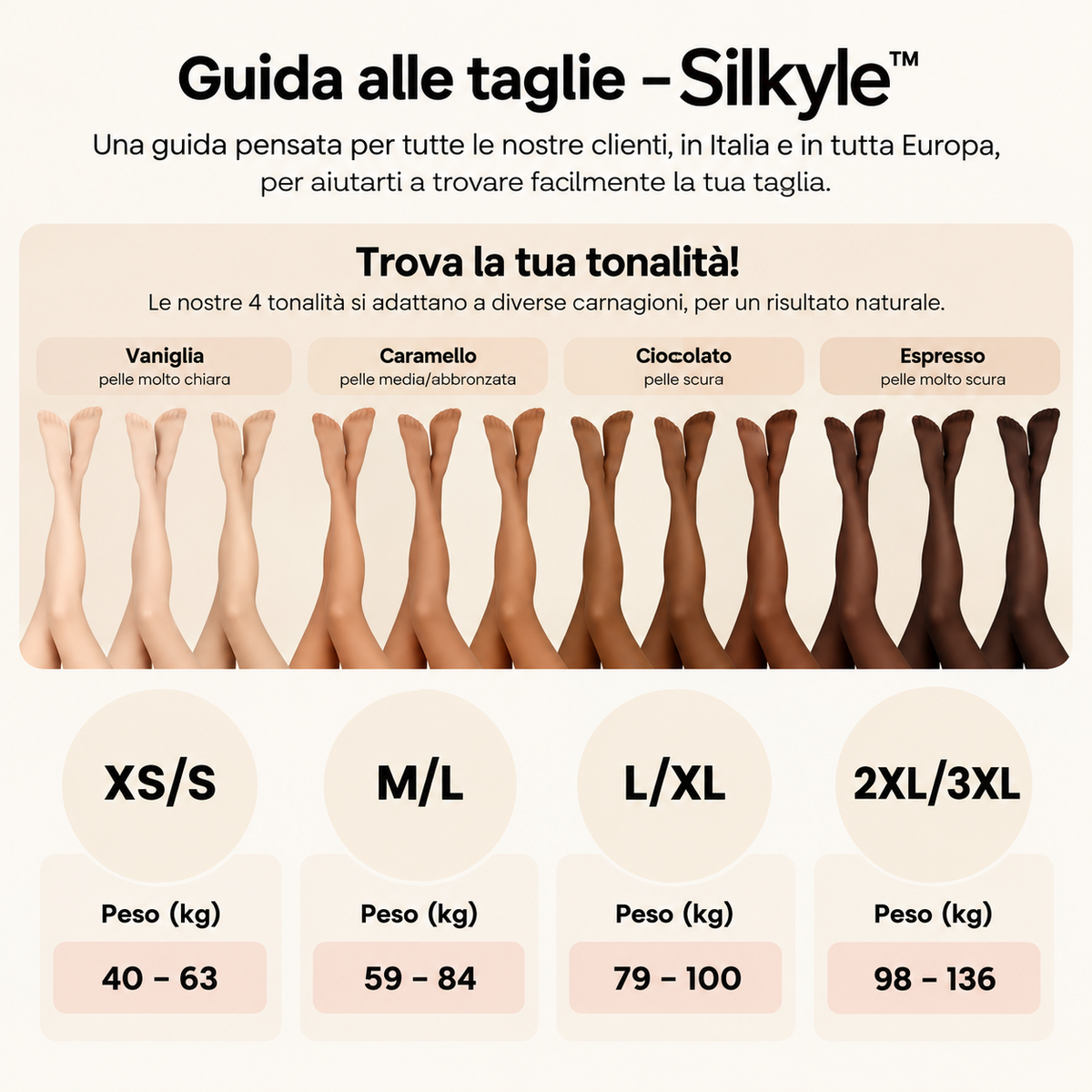 Silkyle – Collant Termico Modellante e Levigante