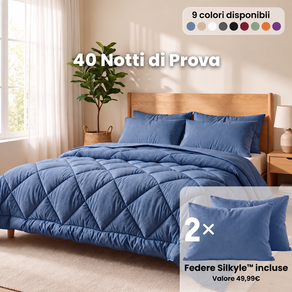 Silkyle™ Piumino 2 in 1